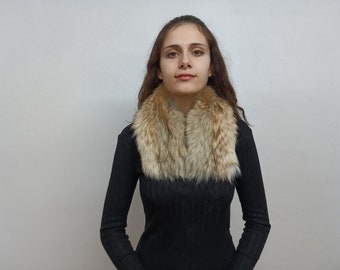 Natyral coyote short  fur collar  real coyote  fur collar