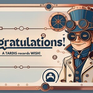 Élégant « Félicitations ! Carte électronique.