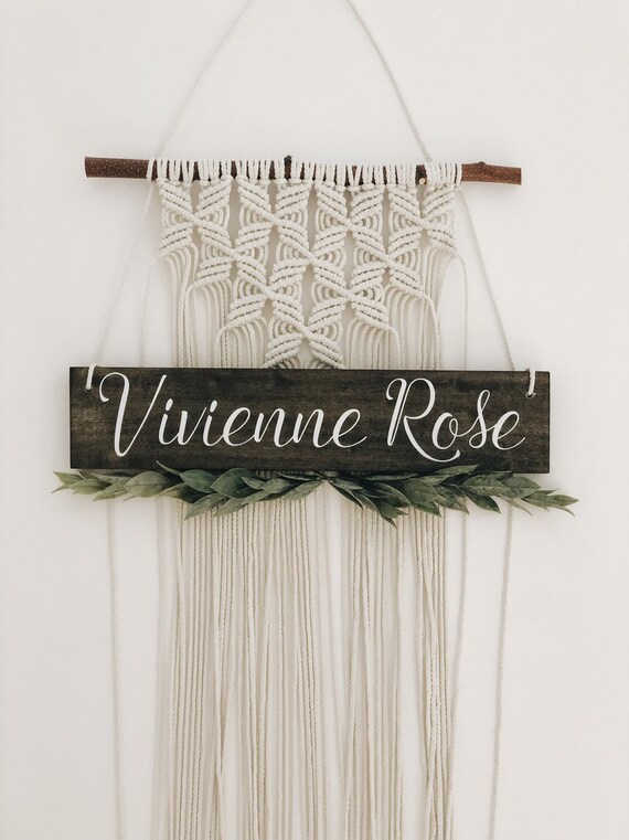 nursery macrame