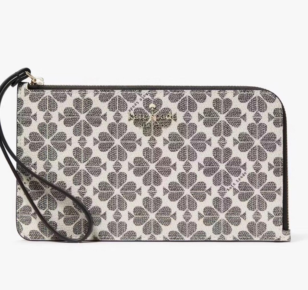 kate-spade-lucy-spade-flower-medium-wristlet-nwt-etsy