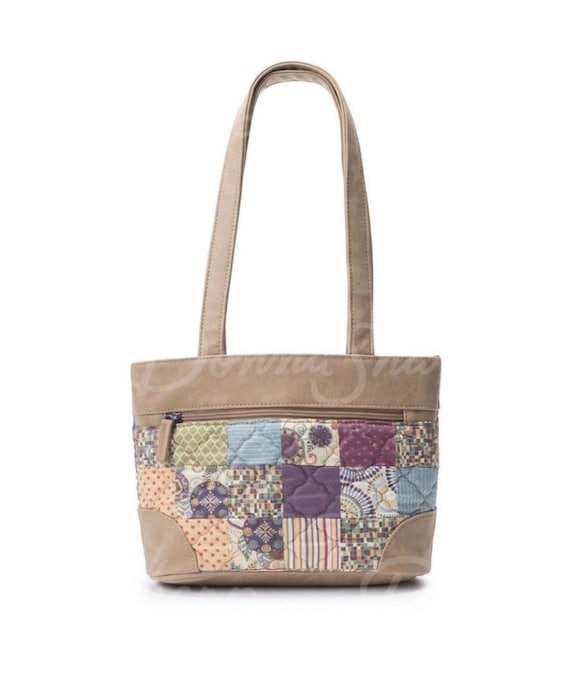 NWT Donna Sharp Quilted Patchwork Abby Carnival Tote Handbag Etsy Canada