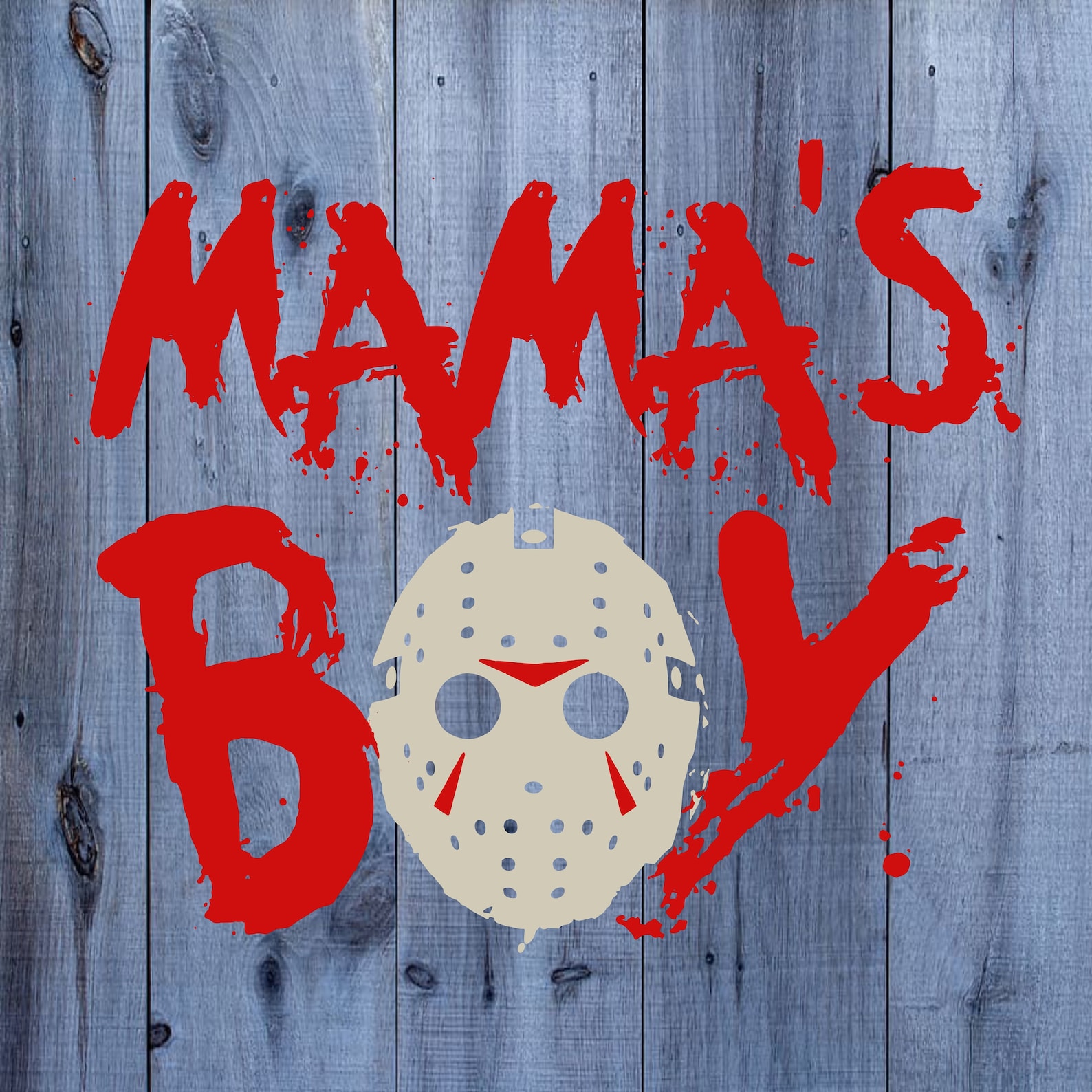 Mama's Boy Jason Voorhees Halloween png svg and studio 3 | Etsy