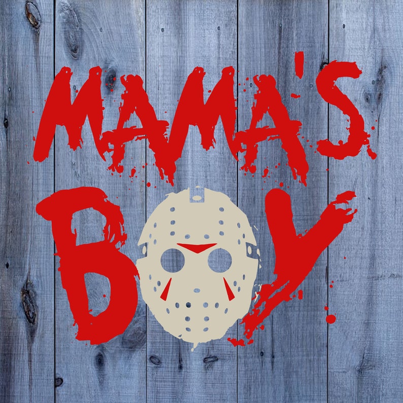 Download Mama's Boy Jason Voorhees Halloween png svg and studio 3 ...