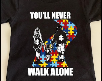 Never Walk Alone Svg Etsy