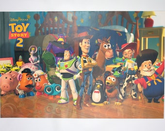 Toy Story 2 Poster Etsy