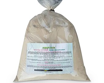 Multi Mite - 1KG Diatomaceous Earth Feed Grade Red Mite, Flea and ALL Mite Natural Wormer DE Powder