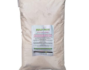 Multi Mite -10KG Diatomaceous Earth FEED Grade Red Mite, Flea and ALL Mite Natural Wormer DE Powder