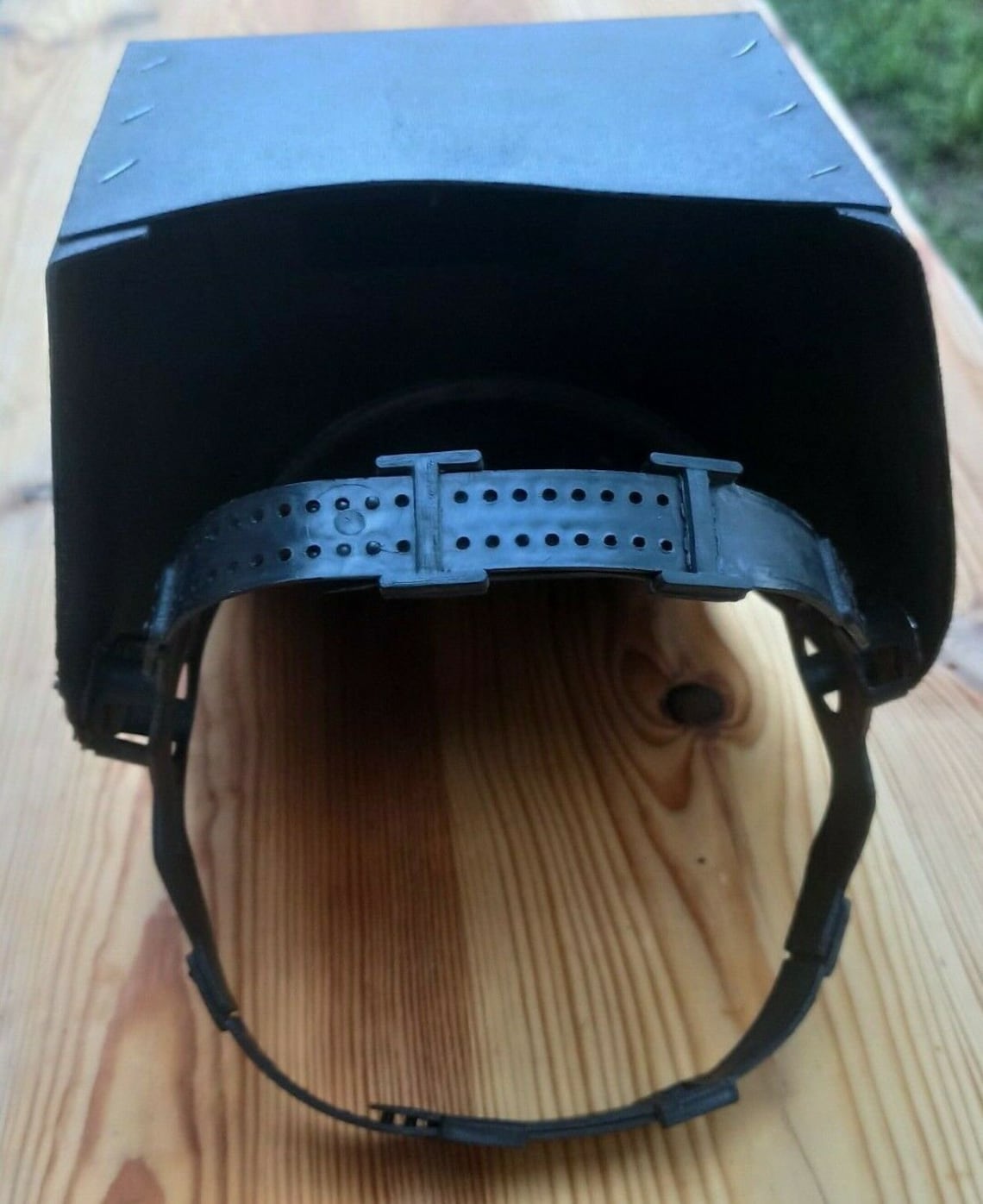 Vintage Old Welding Mask Helmet Fireproof Cardboard Etsy