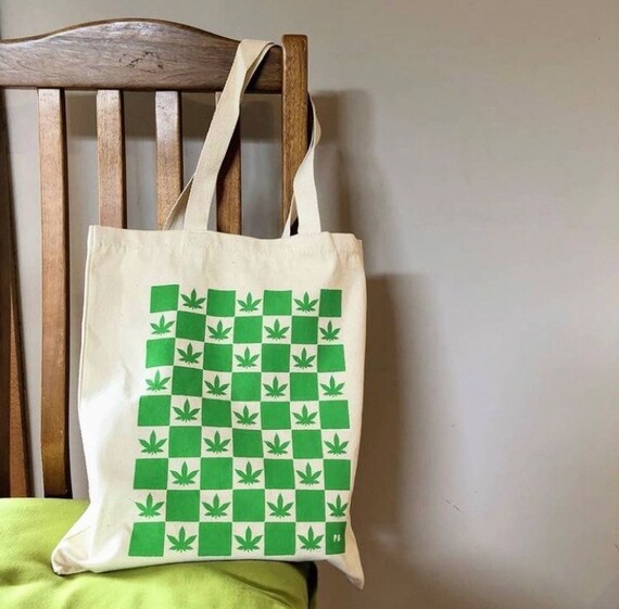 Hemp Tree Cotton Canvas Tote Bag, Made in Sydney