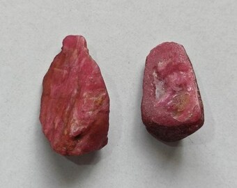 Rubis Brut Rouge Pourpre De Tanzanie - 7,84 Carats - Non Chauffé - Pièce Unique