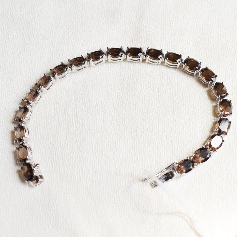 925 Sterling Silver Handmade Rhodium Work Bracelet 7.5 Inch Special Collection Bracelet
