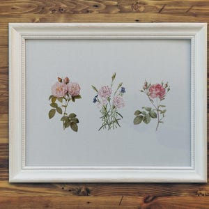 Solid wood picture frame *SHABBY CHIC*, white, photo frame, wooden frame, vintage style, 40 x 30 cm, 30 x 30 cm, 40 x 20 cm, DIN A4 image 4