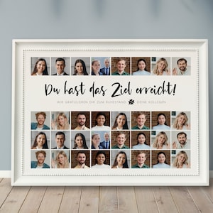 Collage Abschied Kollegen