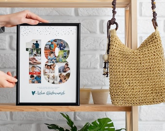 Emballage Cadeau En Argent Avec Motif Cœur Dans Un Cadre Photo I