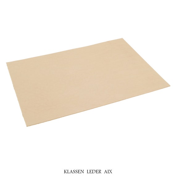 Blankleder 1,5 mm Dick Punzieren Vegetabil Natur Echt Rindsleder Leather 80