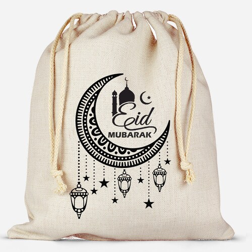 Eid Mubarak Ramadan Kareem Favor Bags Custom Festival Favor Etsy