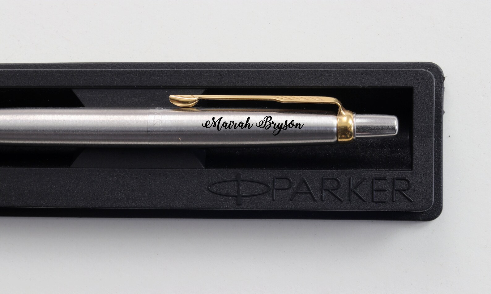 Personalized Engraved Pen Stainless Steel Parker Jotter Pen Etsy