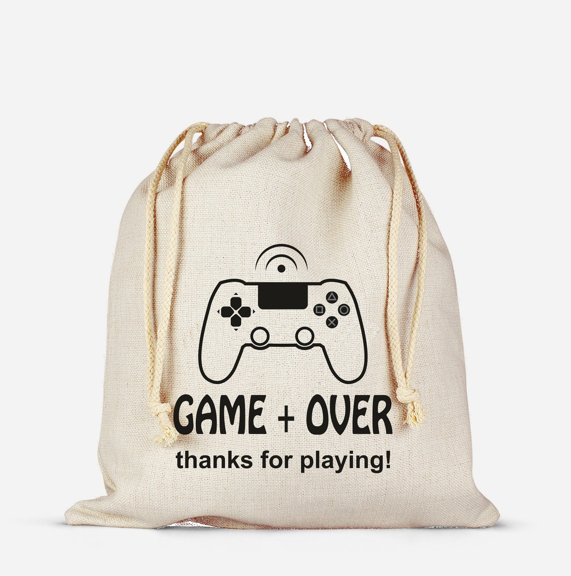 BIRTHDAY Game OVER Thank You 30 Bags With Controller Video - Etsy