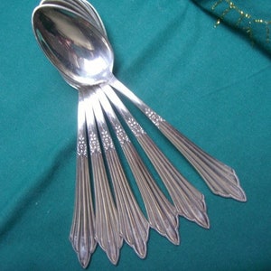 WMF * Mod. 900 * 6St.Teelöffel ( Fächermuster )