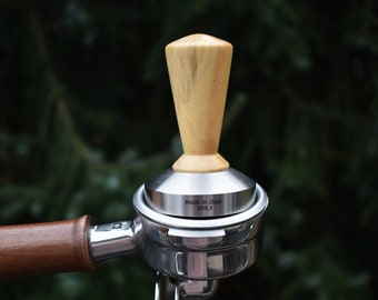 Tampers | Boxwood | Handmade unique tampers for portafilters | Espresso | Coffee | Barista | Coffee machine | Compactor