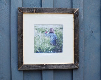 Wildwood frame made of larch