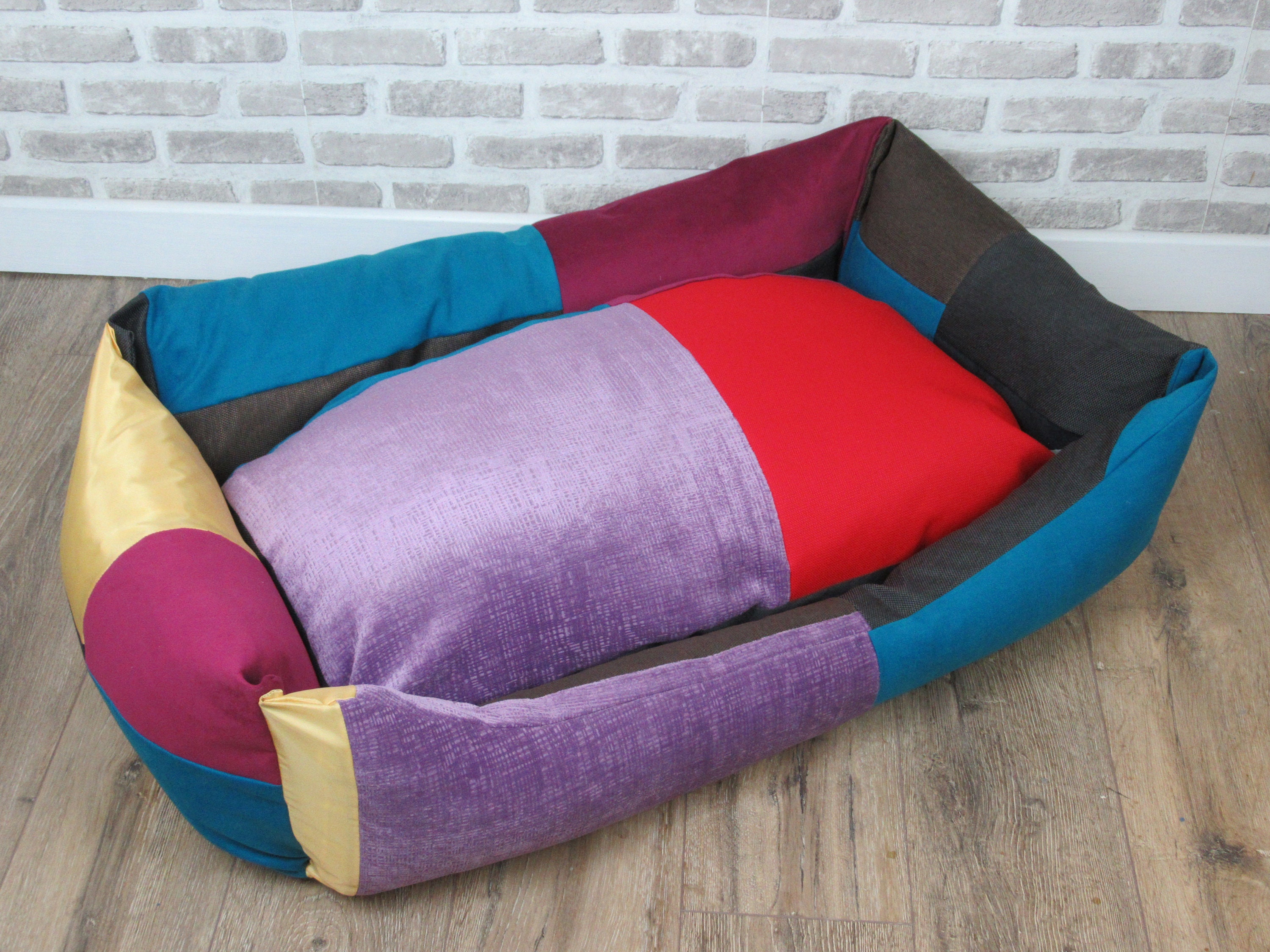 Patchwork 2025 dog bed
