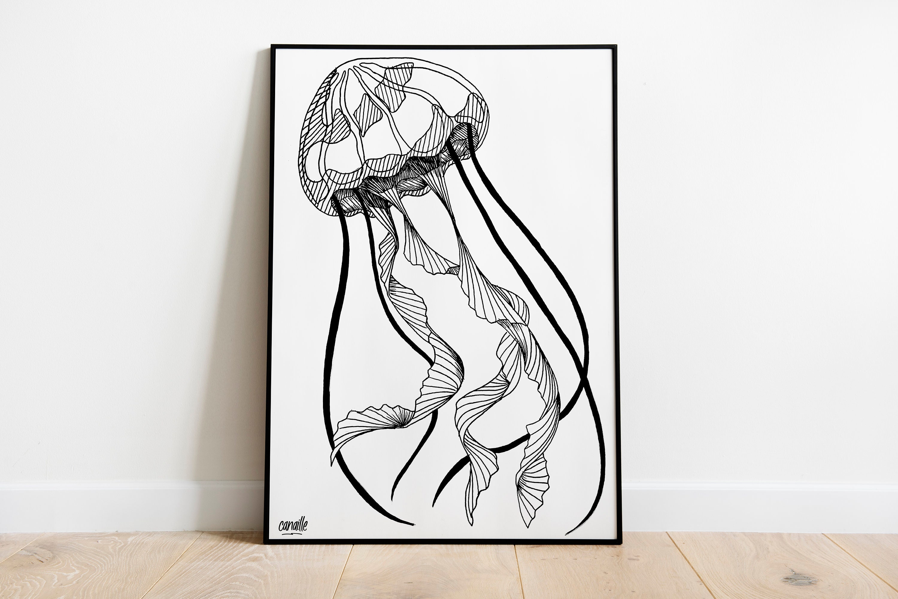 Affiche Méduse A3