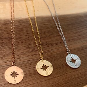 Dainty Compass necklace
