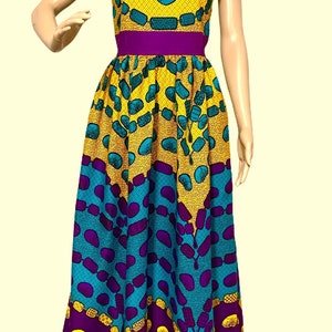 Maxi Dress, African Print Maxi Dress, African Print Party Dress, African Dress