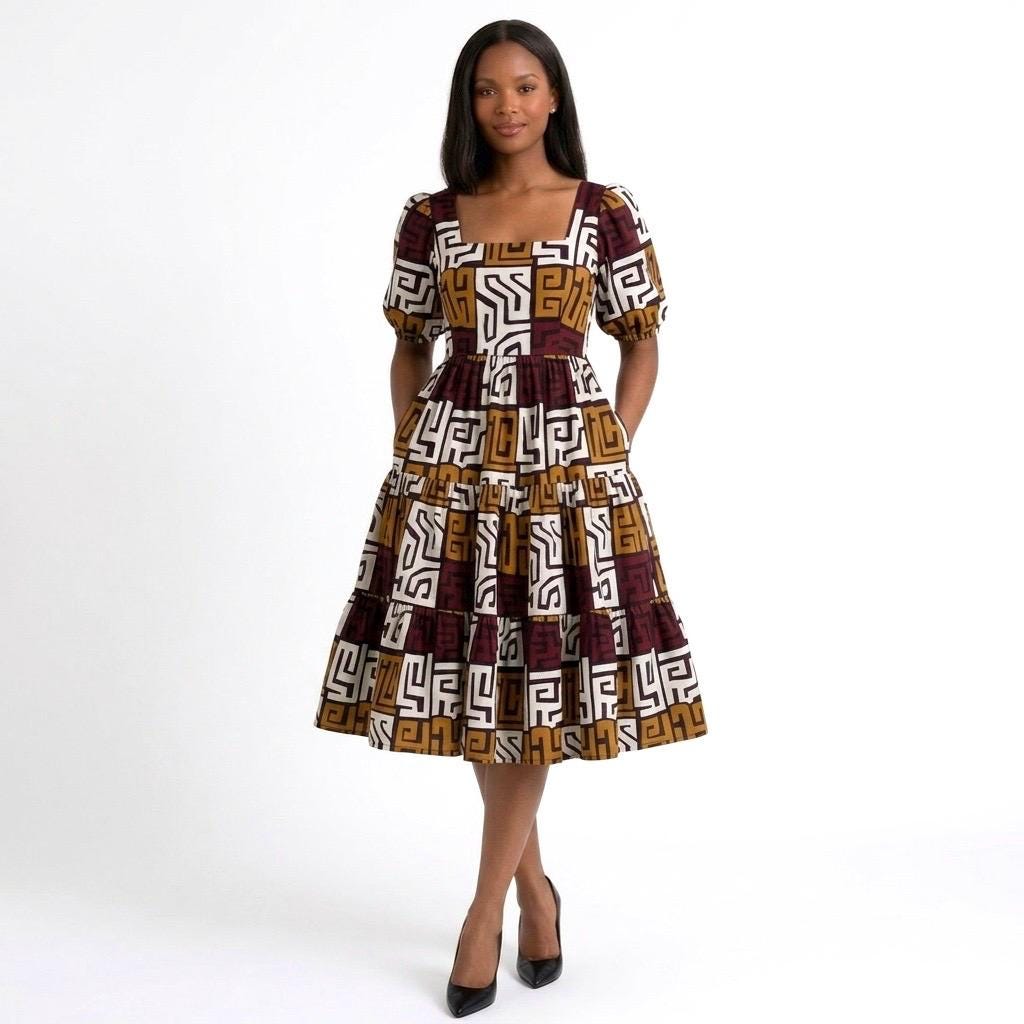 green emerald velvet dress Animal Print Silky Strapless Dress Brown Snake Skin Tribal main image 0