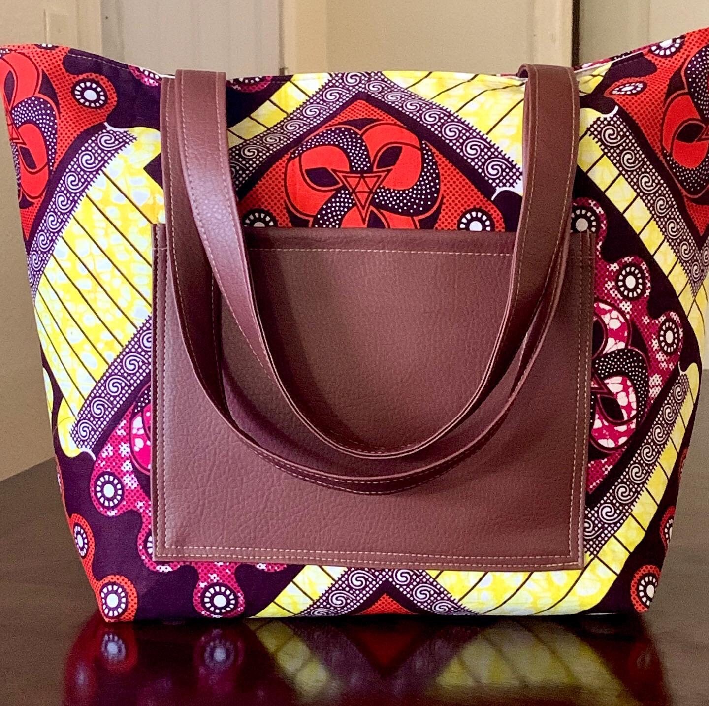 Women Handbag African Print Handbag Large Handbag Tote Bag Etsy