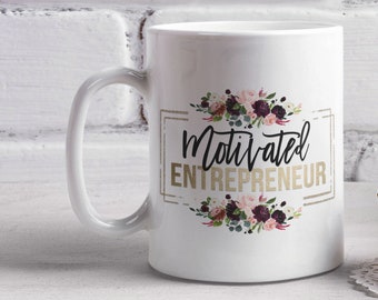 Motivated Entrepreneur Coffee Mug - CEO- Perfect for Gifts