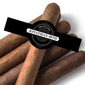 15 PIECES Vintage Ornate Personalized Cigar Stickers , Affordable Personalized Cigar Bands Labels Stickers MAE731P-S