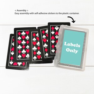 Chalkboard Wedding Personalized Playing Cards - Famous Favors