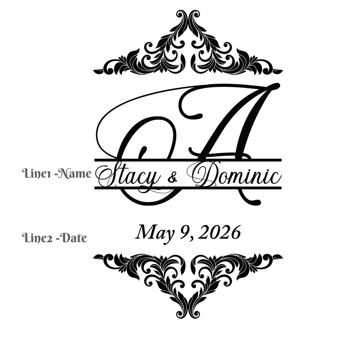 Custom Personalized Aisle Runner Wedding Aisle Runner Etsy