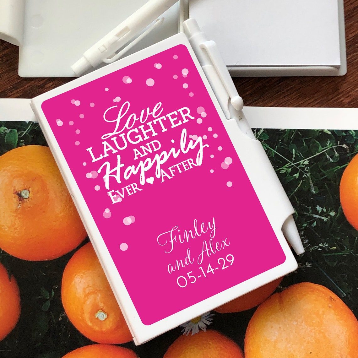 16 pcs Wedding Personalized Notebook Wedding Favors Etsy