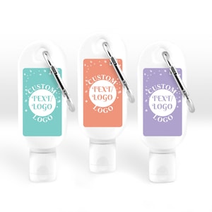 Set of 18 Logo Personalized Favors SF30 Sunscreen with Carabiner 30ml, Affordable Corporate Party Favors MAEBase
