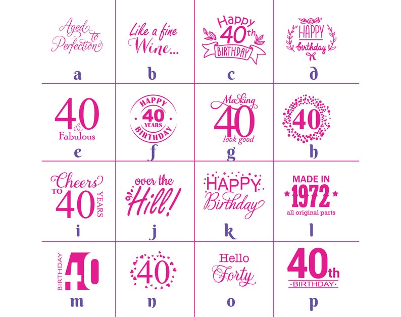 40th Birthday Favors - Personalized Lip Balm, Vanilla (Set of 12) Bild 3