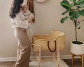 Johari Ghanaian Bolga Moses Basket (stand not included - please read all details)