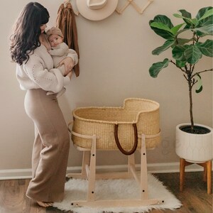 pod moses basket with stand