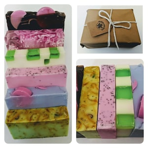 Soap Bundles, Soap Stacks, Vegan Soaps, Set of Soaps, Sweet Scents, Fruity Soaps, Eco Friendly, No Plastic Bottle, SLS Free, Non Drying