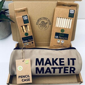 Eco Friendly Stationery Kit 5 Pen, Plantable Statoinery Kit