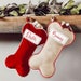 Personalized Christmas dog pet stockings, Fur baby Christmas Stocking, Custom made pet stockings, Fur dog stocking, bone holiday stocking 