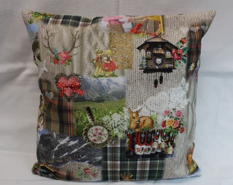 Cushion cover country life mountains