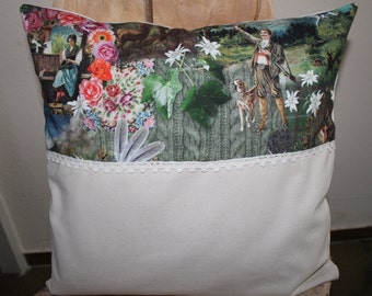 Cushion cover edelweiss