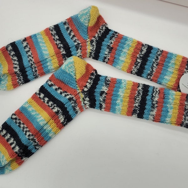 Handgestrickte Socken Größe 40/41