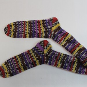 Chaussettes tricotées main taille 36/37