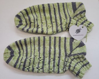 Sneaker socks, hand-knitted, size 34/35