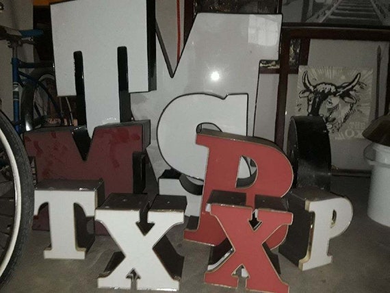 Letters From Light Up Signs Lighted Outdoor Image 0