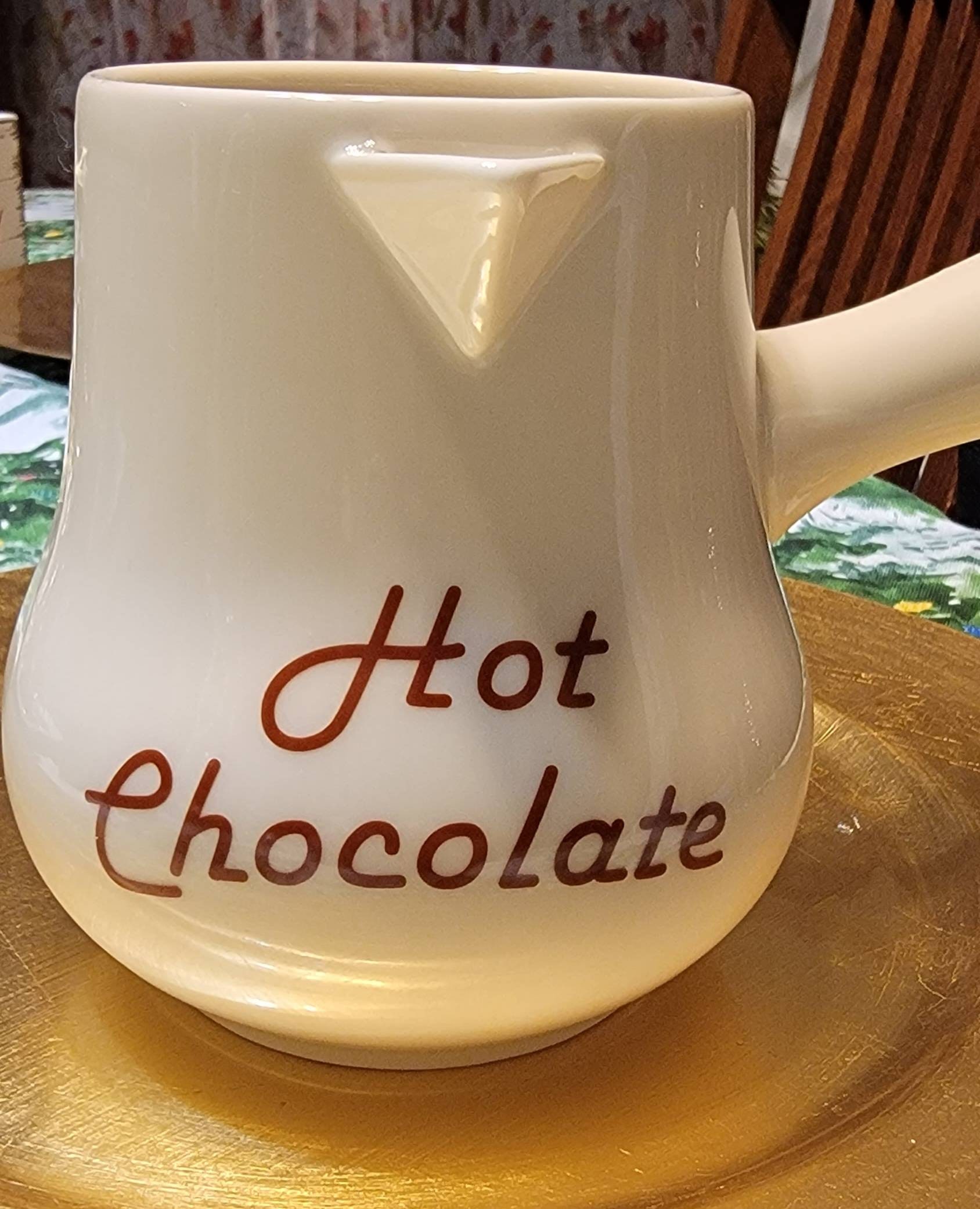 Home Trends Santa Coffee Hot Chocolate Carafe 1 Liter Glass Liner